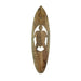 Exquisite Hand-Carved Wooden Surfboard Wall Hangings: Set of 2 with Octopus and Sea Turtle Designs - Artisan Crafted - Each