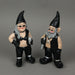 Gnoschitt and Gnofun Thirsty Biker Garden Gnome Statues 7.5 Inches High Funny Indoor Outdoor Décor Figurines Image 9