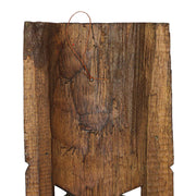 Set of 5 Tiki Mask Wall Sculptures, Bird Flower Headdress, 24 Inch Image 9