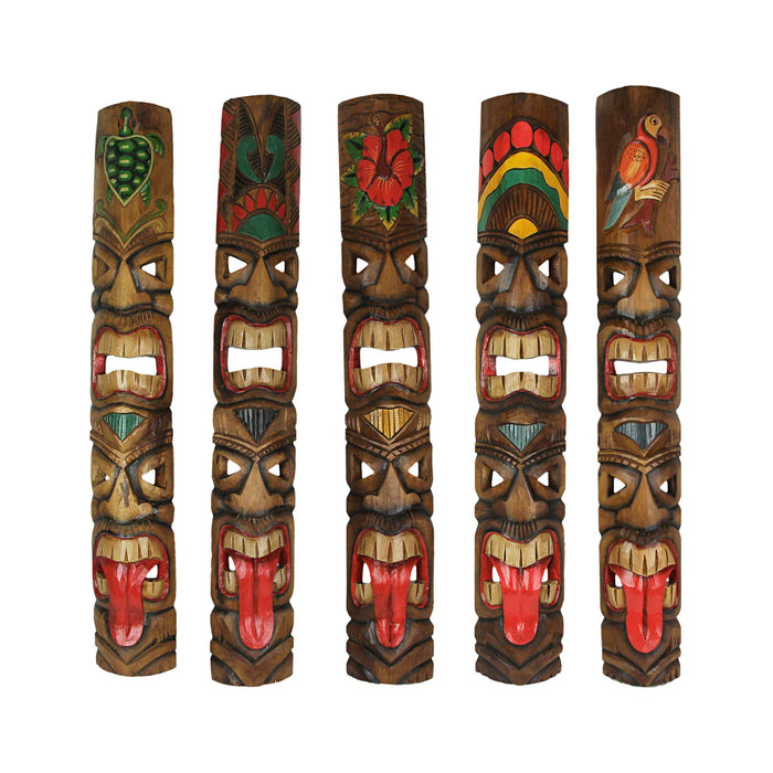 Tiki Mask Totem Wall Decor