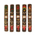 Multicolor - 5 - 39.5 Inch - Image 1 - Set of 5 Exquisite Hand-Carved Double Tiki Mask Totem Wall Sculptures, 40 Inches Tall,