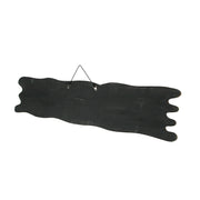 Exquisite Hand-Crafted Brown Wood Tiki Bar Hanging Wall Sign with Hand-Painted Decorative Mask Design - Easy to Hang - 39