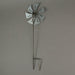 20 Inch - Image 3 - Set of 3 Galvanized Metal Kinetic Wind Spinners - Whimsical Pinwheel Garden Stakes, 21 Inches High,