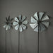 41 Inch - Image 6 - Set of 3 Galvanized Grey Farmhouse Windmill Wind Spinner Garden Stakes – Whimsical Outdoor Decorations