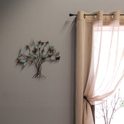 Rustic 20-Inch Metal Butterfly Tree Wall Sculpture, Perfect for Living Rooms, Bedrooms, and Bathrooms – Bohemian Home Decor