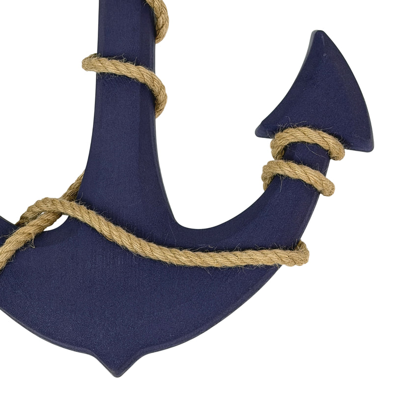 Purple - Image 8 - Ship Anchor Wall Sculpture, 24 Inch Purple Nautical Wall Hanging