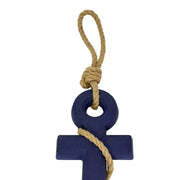 Purple - Image 9 - Ship Anchor Wall Sculpture, 24 Inch Purple Nautical Wall Hanging