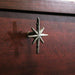 Silver - Image 5 - Set of 6 Antique Silver Cast Iron Mid-Century Modern Starburst Drawer Pulls and Cabinet Knobs, 2.75 Inches