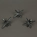Silver - Image 12 - Set of 6 Antique Silver Cast Iron Mid-Century Modern Starburst Drawer Pulls and Cabinet Knobs, 2.75