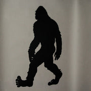 24-Inch Black Metal Cutout Bigfoot Silhouette Wall Hanging - Easy To Hang - Intriguing Yeti Sasquatch Decorative Art for a