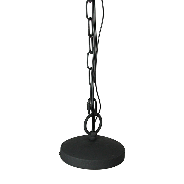 Black - Image 2 - Black Rustic Farmhouse Hardwired Pendant Light Indoor Chandelier Fixture Lamp