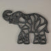 Set of 3 Black Cast Iron Safari Animal Kitchen Decor Trivets Decorative Wall Hanging Art Image 9