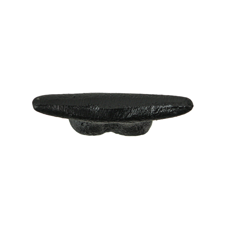 Black - Image 7 - Set of 6 Matte Black Cast Iron Boat Cleat Drawer Pulls - 2.5 Inches Long, Decorative Nautical Cabinet Knobs