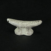 Off-white - Image 6 - Set of 6 Antique White Cast Iron Boat Cleat Drawer Pulls: 2.5 Inches Long, Decorative Nautical Cabinet
