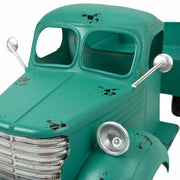 Teal - Image 10 - Zeckos Vintage Pickup Truck Garden Planter, 14-Inch Distressed Teal Metal