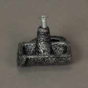 Silver - Image 3 - Silver Finish Cast Iron Beer Mug Decorative Cabinet Knob Drawer Pulls - 1.75 Inches High - Easy Install -