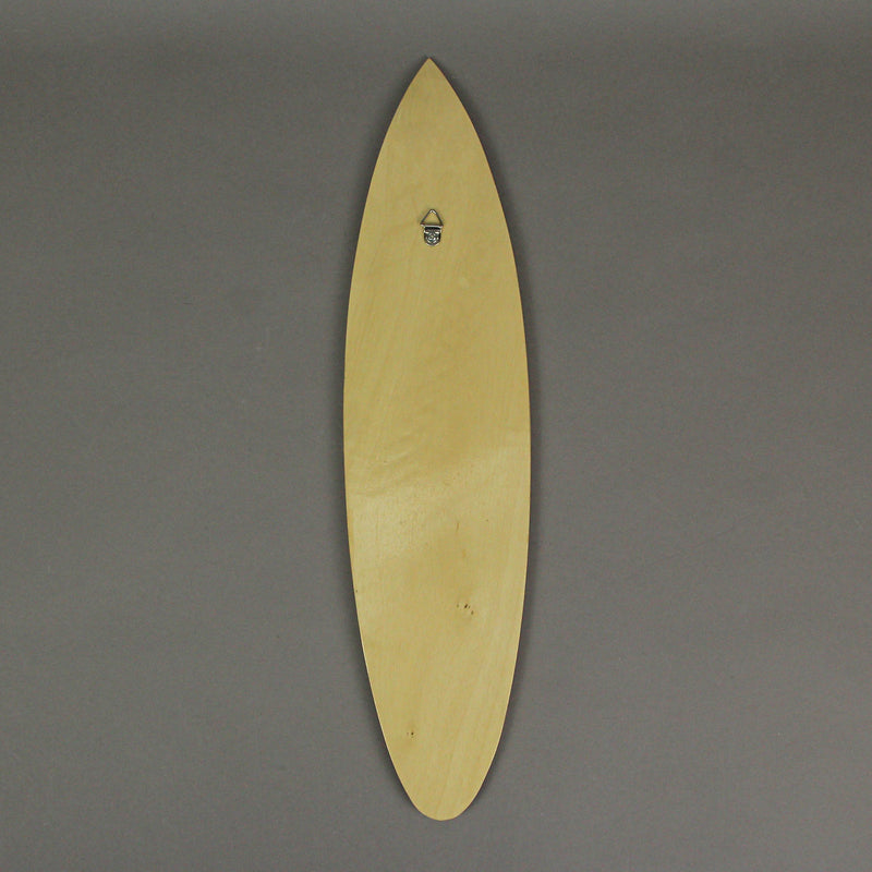 15.75 Inch - Image 3 - Set of 3 Hand-Carved and Painted 16-Inch Wooden Surfboard Wall Hangings - Unique Beach Art Decorations