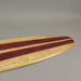 Dark Stripes - Image 3 - 39 Inch Hand Carved Painted Dark Stripes Wooden Surfboard Wall Hanging Decor