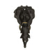 10 Inch High Bronze Finish Cast Iron Lion Head Vintage Style Door Knocker - Easy To Install - A Classic Elegant Statement