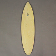Multicolor - Image 3 - Set of 3 Handcrafted Wood Surfboard Wall Sculptures: Red, Blue, Brown Racing Stripes, Each 16 Inches