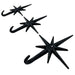 Black - Image 6 - Set of 3 Black Finish Cast Iron 8-Pointed Atomic Starburst Wall Hooks - Mid-Century Modern Elegance - Easy