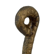 Bronze Cast Iron Octopus Paper Towel Holder - 17 Inches High - Whimsical Nautical Decor for Kitchen Countertops - Bringing