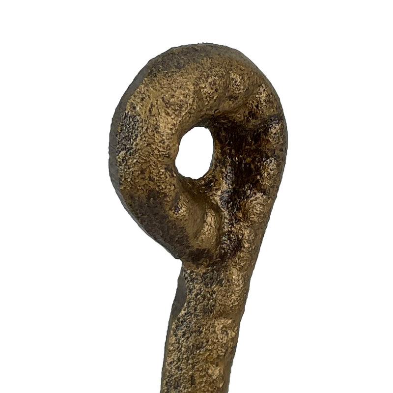 Bronze Cast Iron Octopus Paper Towel Holder - 17 Inches High - Whimsical Nautical Decor for Kitchen Countertops - Bringing