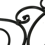 54-Inch Long Metal Wall Décor Art Scroll Hanging - Antique Bronze Finish Decorative Arch for Doors, Windows & More. Elevate