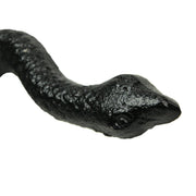 Black - Image 3 - Set of 6 Snake Drawer Pulls, 6 Inch Cast Iron, Black