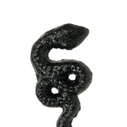 Set of 6 Snake Drawer Pulls, 2.25 Inch Black Cast Iron for Gothic Decor Image 3