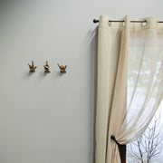 Yellow - Image 5 - Set of 3 Hand Gesture Wall Hooks, Gold Cast Iron ASL I Love You, 4 Inch
