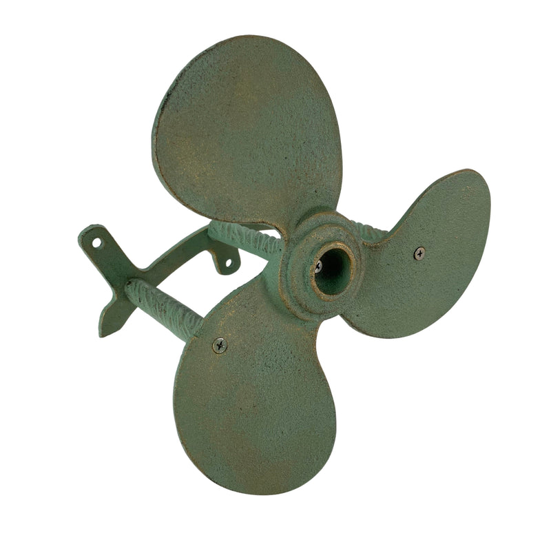 Boat Propeller - Green - Image 8 - Nautical Boat Propeller Garden Hose Holder – Cast Iron with Verdigris Finish,