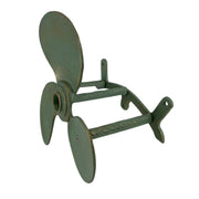 Boat Propeller - Green - Image 2 - Nautical Boat Propeller Garden Hose Holder – Cast Iron with Verdigris Finish,
