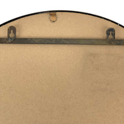 Bronze Finish Mermaid Wall-Mounted Mirror – 20-Inch Diameter Decorative Accent for Coastal and Nautical Home Decor, Elegant