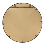 Bronze Finish Mermaid Wall-Mounted Mirror – 20-Inch Diameter Decorative Accent for Coastal and Nautical Home Decor, Elegant