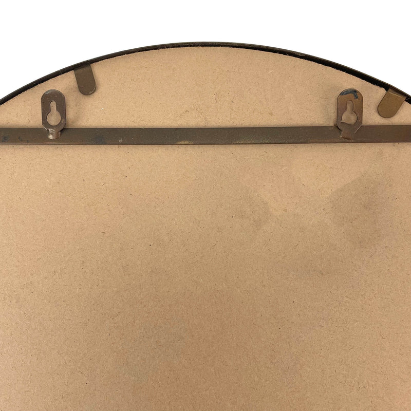 Bronze Octopus Wall-Mounted Mirror – 20-Inch Diameter Decorative Accent for Nautical and Coastal Home Decor, Unique Focal