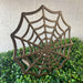 XL Cast Iron Spider Web Hose Holder, Bronze Finish, Heavy-Duty Wall Mounted Garden Hose Hanger, Weather Resistant Decorative