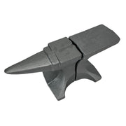 Cast Iron Anvil Bookends Set of 2 - 8" L x 4.5" H x 3.25" D - Rustic Grey Book Holders for Home or Office Décor - Industrial