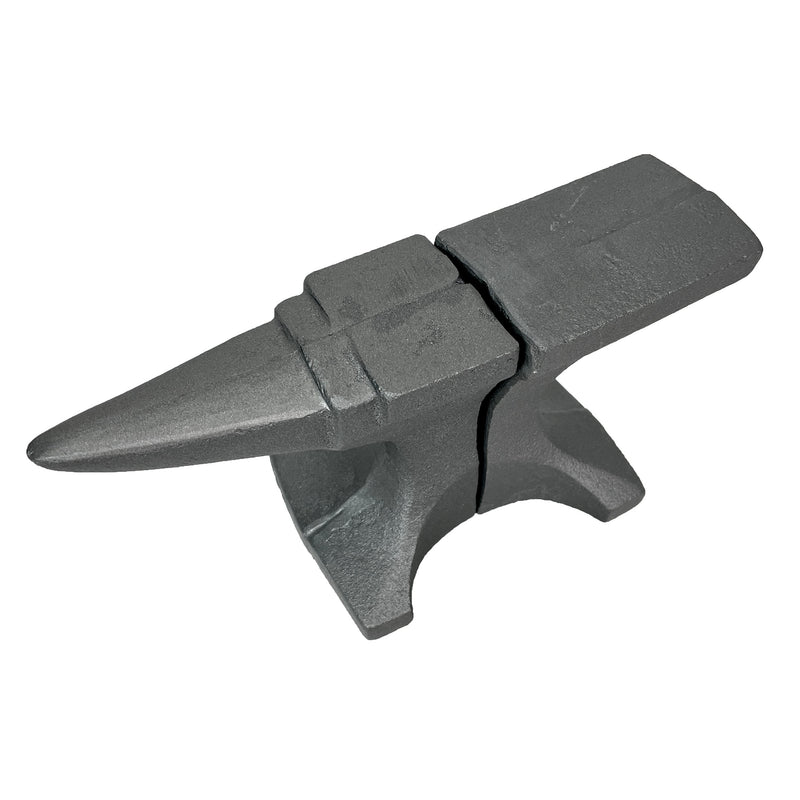 Cast Iron Anvil Bookends Set of 2 - 8" L x 4.5" H x 3.25" D - Rustic Grey Book Holders for Home or Office Décor - Industrial