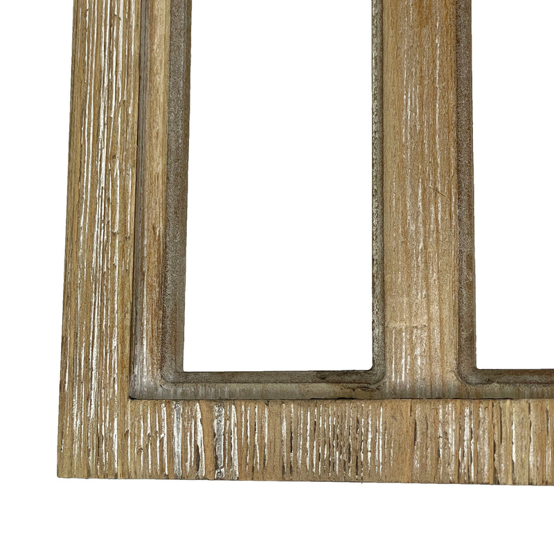 White - Image 9 - Set of 2 Whitewashed Wood Gothic Arch Window Frame Wall Hangings - 15.75 Inch Sculptural Home Decor,