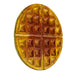 Golden Waffle - Image 2 - Zeckos Round Waffle Cast Iron Metal Trivet – 8" Kitchen Plaque, Durable Heat-Resistant Brown &