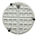 Golden Waffle - Image 9 - Zeckos Round Waffle Cast Iron Metal Trivet – 8" Kitchen Plaque, Durable Heat-Resistant Brown &