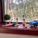 Blue - Sitting & Lounging Set - Image 8 - Set of 2 Beach Beauties Figurines, Aegean Blue Polka Dot Swimsuits, Sitting &
