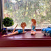 Blue - Hat Set - Image 7 - Set of 2 Beach Beauties Figurines, Aegean Blue Swimsuits with Straw Hats, Sitting and Lounging