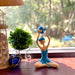 Blue - Beachball Sitting - Image 6 - Beach Beauty Girl Figurine Holding Beachball in Aegean Blue Polka Dot Swimsuit, Hand