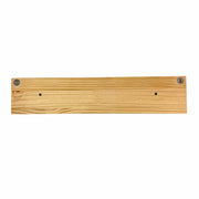 Zeckos 24 Inch Boat Propeller Wall Hooks Rack on Natural Wood Board, Nautical Multicolor Metal and Wood Wall Mounted Coat and