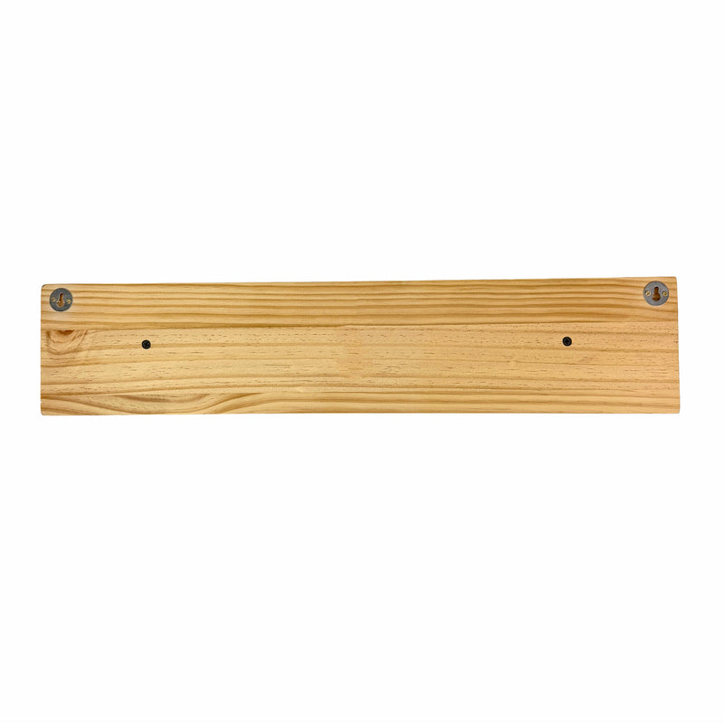Zeckos 24 Inch Boat Propeller Wall Hooks Rack on Natural Wood Board, Nautical Multicolor Metal and Wood Wall Mounted Coat and