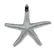Set of 3 Starfish Wall Sculptures, 10.5 Inch Coastal Resin Decor Image 6