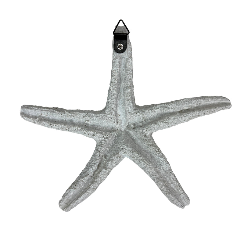 Set of 3 Starfish Wall Sculptures, 10.5 Inch Coastal Resin Decor Image 6