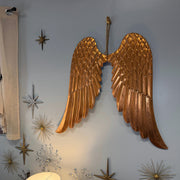 Copper - Image 5 - Zeckos Angel Wings Wall Sculpture, 34 Inch Wide Copper-Toned Metal